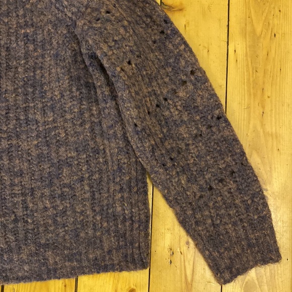 Madewell Purple Turtleneck Sweater - Picture 6 of 9